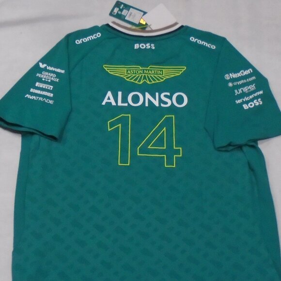 Aston Martin 2024 Cognizant F1 Racing Team Shirt - Picture 2 of 2